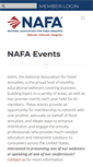 Mobile Screenshot of nafameetings.com